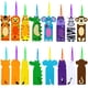 thumbnail image 3 of Kit de manualidades Winlyn Jungle Animal Craft Kits DIY 32 juegos para niños, 3 of 9
