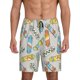 thumbnail image 1 of Balery Skateboard Pantalones cortos de pijama de punto de algodón para hombre con cinturilla y bolsillos-Large, 1 of 6