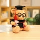 thumbnail image 2 of BRIGHTFUFU Muñeco de oso de graduación, juguete de oso de peluche, estatuilla de oso de graduación, suministros para fiesta de graduación, 2 of 8