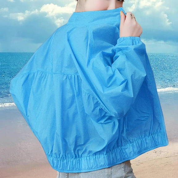 Mqqzkk Womens Lightweight Jackets Long Sleeve Roll Up Zipper Casual Coats Solid Color Oversized Shirt Jacket Tunic Tops