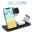 thumbnail image 2 of 15W Wireless Charging Stand Non-slip Stable Support Indicator USB Port Heat Dissipation High Efficiency 4in1 Foldable Fast Charger for  Series, 2 of 10