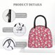 thumbnail image 4 of Disketp French Bulldog And Heart Bolsa Térmica para Almuerzo, Lonchera con Abertura Amplia y Gran Capacidad, Organizador Reutilizable para Mujeres, Hombres y Adultos, 4 of 6