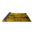 thumbnail image 2 of Ahgly Company Indoor Square Oriental Yellow Industrial Area Rugs, 4' Square, 2 of 4