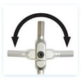 thumbnail image 2 of Bondhus 88764 5mm HEX-PRO Pivot Head Wrench,Length: 121mm,Chrome, 2 of 3