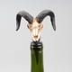 thumbnail image 4 of Tapón de botella de vino tinto con diseño de calavera de animaltapón sellador de tapa de botella reutilizable (búfalo) Ndcxsfigh Nuevos Originales, 4 of 6