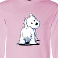 thumbnail image 4 of Inktastic Fluffybutt Westie Long Sleeve T-Shirt, 4 of 5