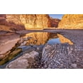 thumbnail image 2 of Ford, John 32x23 Black Ornate Wood Framed with Double Matting Museum Art Print Titled - Pool-Colorado River-Moab-Utah, 2 of 4