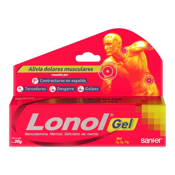 Lonol sport 5 g/10 g/3 g gel 30 g