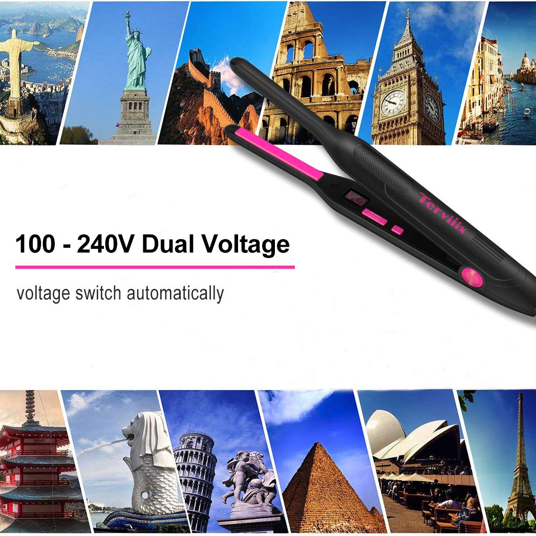 Terviiix Ceramic Pencil Flat Iron 3/10" photo 6