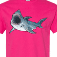 thumbnail image 4 of Inktastic Great White Shark T-Shirt, 4 of 5