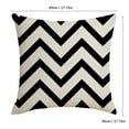 Black White Hugging Pillow Household Design Pattern Sand Pillow