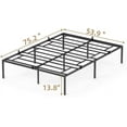 thumbnail image 5 of Heavy Duty Metal Bed Frame 14" Platform Bed with No Box Spring Needed Mattress Foundation Easy Assembly (Full), 5 of 5