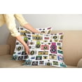 thumbnail image 3 of Ambesonne Colorful Throw Pillow Cover 2 Pack, Vintage Old Cameras, 24", Multicolor, 3 of 6