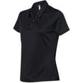 thumbnail image 2 of Adidas Polo de Performance pour Femmes, 3TG, Noir, 2 of 3