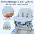 thumbnail image 6 of INFANS 9 in 1 High Chair, Convertible Baby Highchair for Babies and Toddlers, Table and Chair Set Building Block Infant Dining Booster Seat, Kids Stool with Activity Children Play Kitchen, 6 of 10
