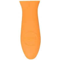 Lodge Silicone Hot Handle Holder Heat-Resistant Comfortable Grip Citrus Orange