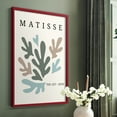thumbnail image 5 of Matisse CDII in Red Solid Wood Framed Print No Nail Hanging, 5 of 6