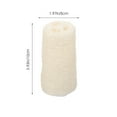 thumbnail image 2 of PBPBOX Chinchillas Chewing Toys Loofah Chewing Toy Beige Stress Reduction Daily Play 1Pack, 2 of 5