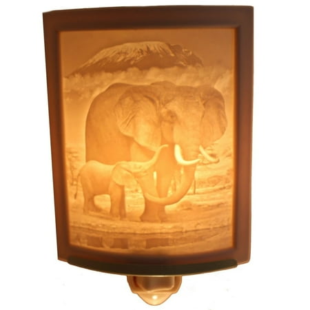

Curved Night Light - Porcelain Lithophane Night Light