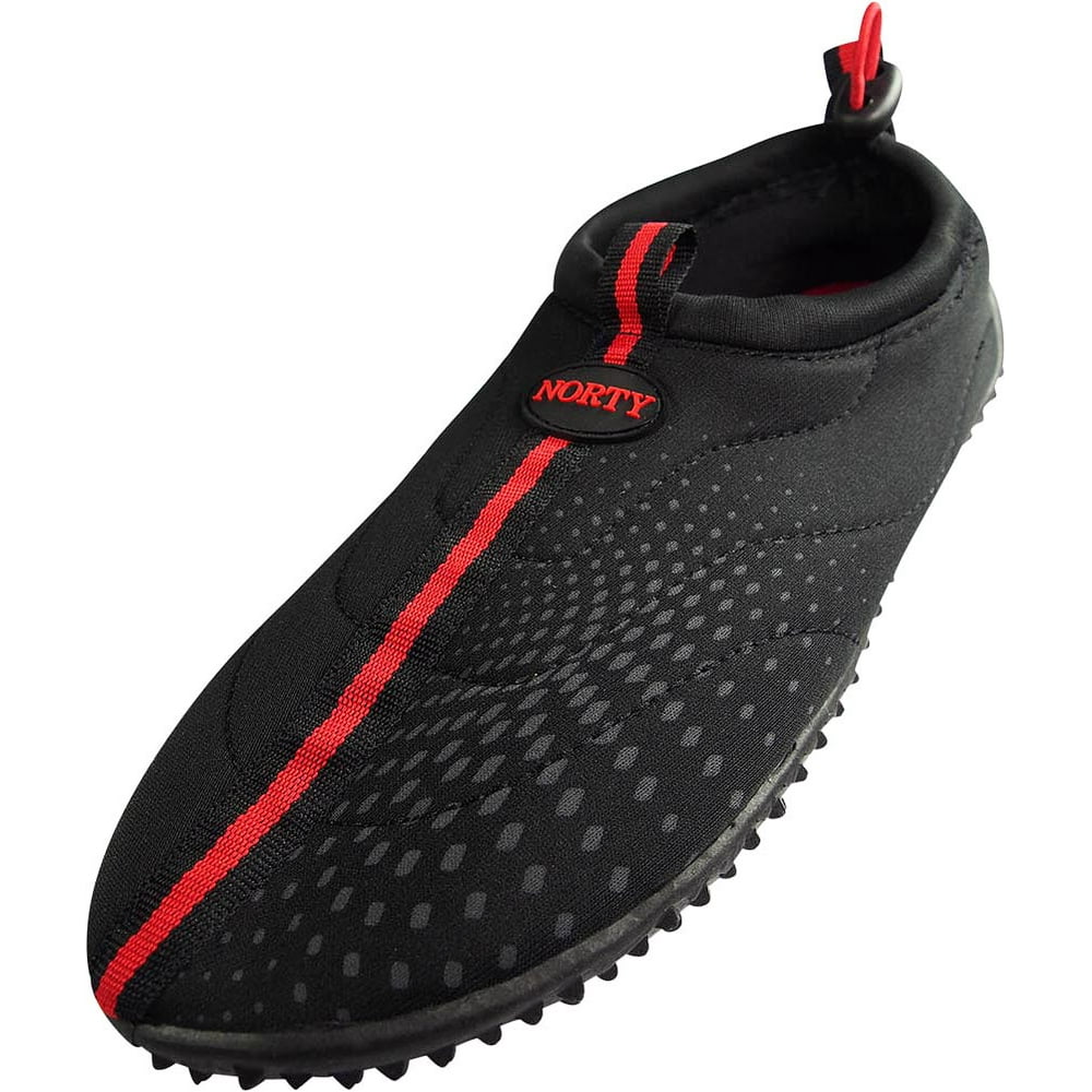 NORTY Norty Men's Aqua Sock Water Shoes Waterproof SlipOns for Pool