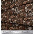 thumbnail image 2 of Soimoi Rayon Fabric Floral & Paisley Print Fabric by The Yard 56 Inch Wide, 2 of 3