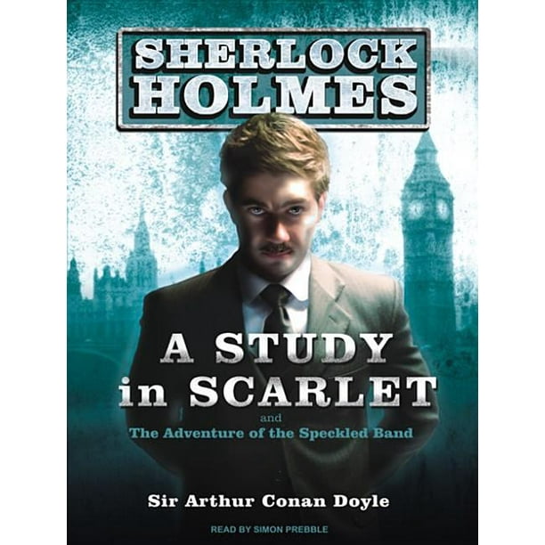 Sherlock Holmes A Study In Scarlet Audiobook Walmart Com Walmart Com