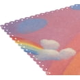 thumbnail image 5 of Ryvnso 1 Piece Placemats Cute Dog in Rainbow Dining Mats Heat-Resistant Non-Slip Washable Table Mat, 5 of 8