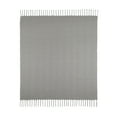 thumbnail image 2 of Vellux Mohair Solid Gray Throw, 2 of 4