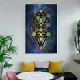 thumbnail image 6 of Tree of Life Kabbalah Poster Print Poster Decorative Painting Canvas Wall Art Living Room Posters Bedroom Painting 20x30inch(50x75cm), 6 of 8