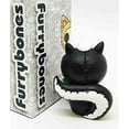 thumbnail image 2 of Furrybones Exclusive Adorable Valentine Skunk Carrying Red Roses Skeleton Monster Ornament Figurine, 2 of 2