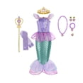 thumbnail image 4 of Disfraz de princesa Disney, sirena, Ariel, para niñas, niños, cosplay, carnaval, fiesta de cumpleaños, ropa de graduación, vestido de verano, 4 of 5