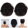 thumbnail image 3 of 2 Pcs Chignons à Clipser pour Femmes Pièce de Cheveux Chignon Queue de Cheval Postiche Chignon Faux Chignon pour Filles, 3 of 8