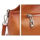 thumbnail image 4 of Iswee - Bolsos de hombro de piel auténtica, bolsos y bolsos para mujer, diseño de portafolios cruzada, tamaño mediano, Sorrel, M, 4 of 5