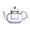20.3oz Teapot, variant on 33.8oz Glteapot With Removable Infuser Stovetop Safe Tea Kettle Blooming & Loose Leaf Pot
