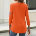 thumbnail image 3 of Women's 250th America Anniversary Independence 250 Years of Freedom 3/4 Sleeve Crew Neck T-Shirt, 3 of 3