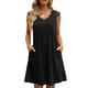 thumbnail image 1 of Vestido Corto Casual Con Cuello En V, Vestido Casual Con Cuello En V Para Mujer Bolsillos Laterales Amigables Con La Piel De Poliéster Para Fechas Mgaxyff Otros, 1 of 6