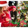 thumbnail image 3 of Bufanda navideña de madera con forma de pollo de diferentes formas, adornos navideños para reuniones familiares navideñas, 3 of 5