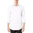 thumbnail image 2 of Calvin Klein Chemise Habillée Homme Coupe Régulière Col Évasé en Chevrons, Blanc, Col 16.5 Pouces Manches 34 Pouces-35 Pouces, 2 of 2