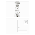 thumbnail image 1 of Taiwan Travel Eluanbi Lighthouse China Postcard Set Birthday Mailing Thanks Greeting Card, 1 of 3