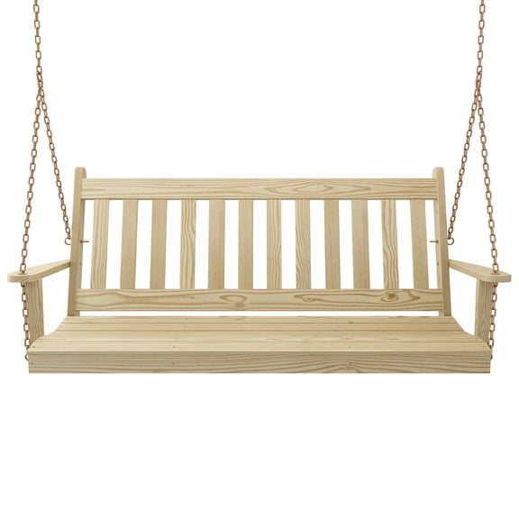 Keystone Amish Co. 6 Foot Franklin Porch Swing, Unfinished