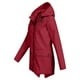 thumbnail image 3 of Pntutb, chaqueta informal sólida para mujer, para exteriores, de talla grande, con capucha, a prueba de viento, abrigo suelto, selecciones de Flash Pntutb Pntutb-5962, 3 of 4