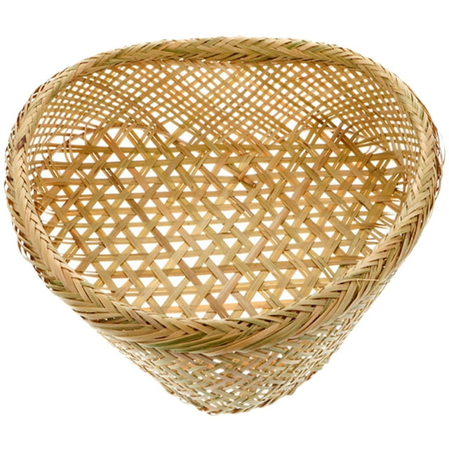 Miangastore Panier de Rangement Panier en Bambou Tressé pour Décoration Alimentaire 1 PCS