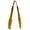 Orange, variant on Premium Thickened Food-Grade Plastic Serving Tongs Clip for Bread Cake Snacks and Buffet Table with Durable Ergonomic Handle Clear