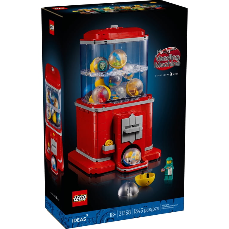 LEGO Ideas Minifigure Vending Machine Building Set for Adults