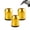 Yellow*3, variant on Magnetizer & Demagnetizer Tool Set, 3/5pcs Magnetic Screw Holder for Drill Bits, Hex Screwdrivers, Impact Drivers