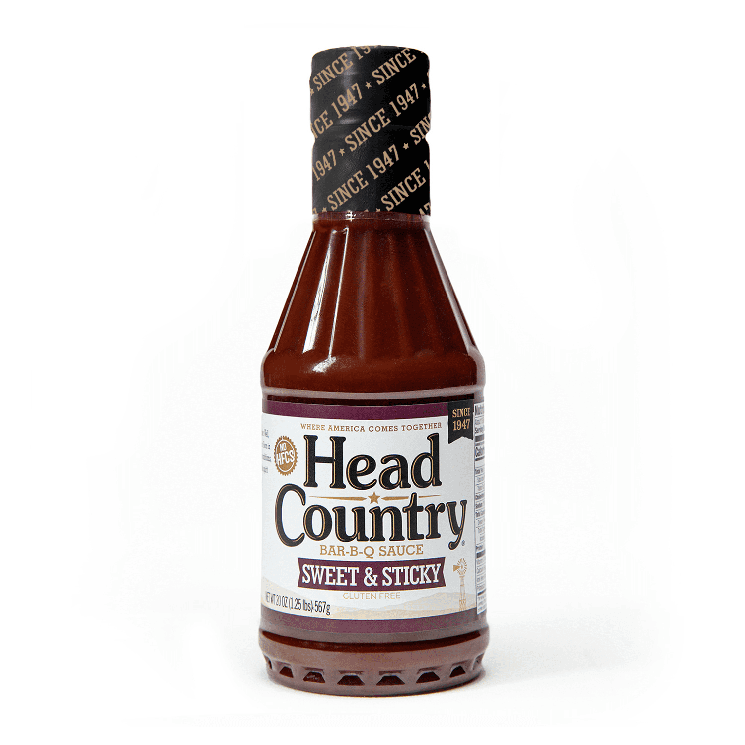 Head Country Sweet and Sticky BarBQ Sauce, 20 Ounce, Pack of 1
