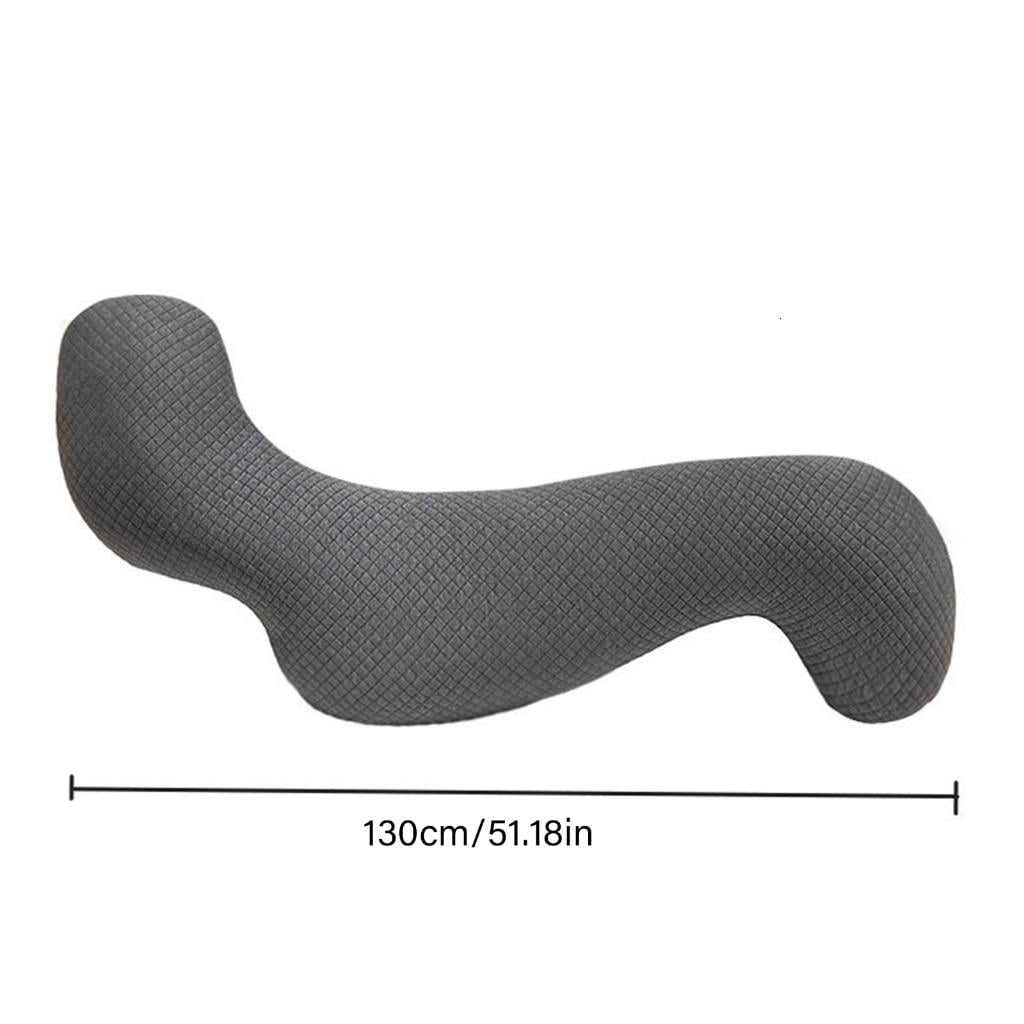 Yihuala Curveds Horse Shape Pillow Body Pillow For Comfort Maternity Back Machine Washable Materials Covers