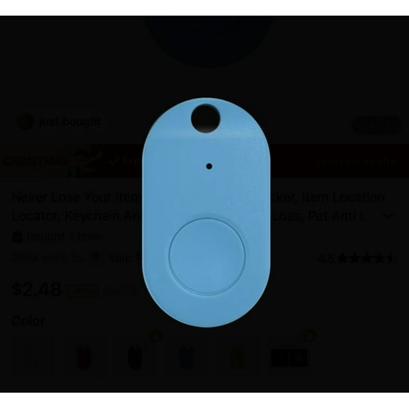 Never Lose Your Item! Lost Item Alarm Tracker, Item Location Locator, Keychain Anti Loss, Luggage Anti Loss, Pet Anti Loss Alarm Device, Always Search For Item Location