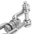 thumbnail image 4 of Swivel Double Shackle, Glossy  Solid Construction` Swivel Anchor Connector  For Porch Swings, 4 of 8