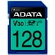 thumbnail image 1 of Memoria SD Adata  128GB ADATA Clase 10 Video V30 Ultra HD 4K ASDX128GUI3V30S-R, 1 of 3